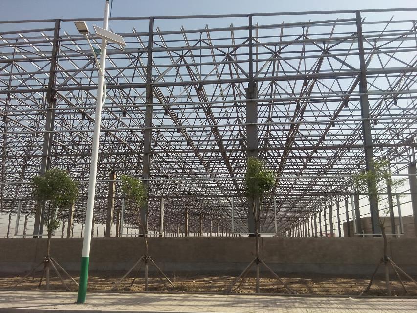 和田汽车工业厂房网架